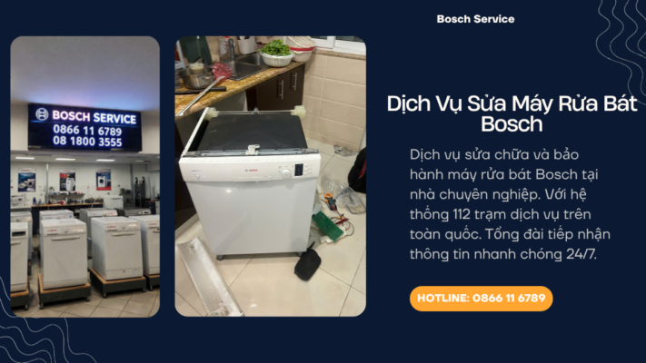 Sửa máy rửa bát Bosch tại nhà uy tín