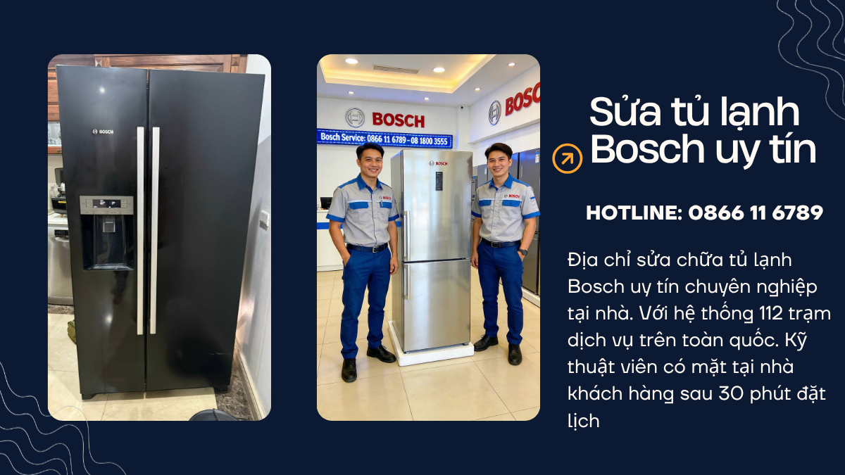 Trung tâm sửa chữa tủ lạnh Bosch
